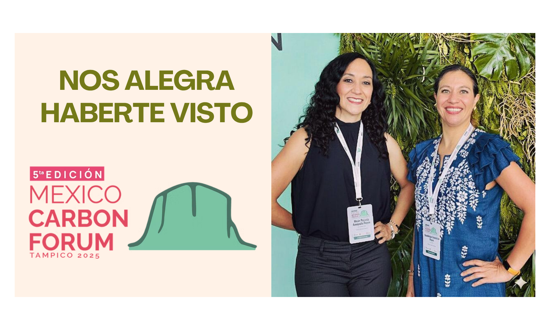 Nos alegra haberte visto